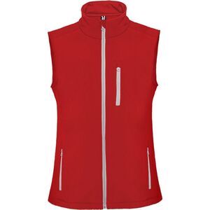 Roly Unisex Adult Nevada Softshell Body Warmer / Red